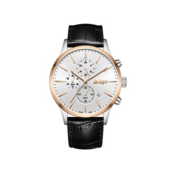 MARVIN - Montre Homme - Analogique Mouvement Quartz Multifonction - Boitier rond en métal - Bracelet noir