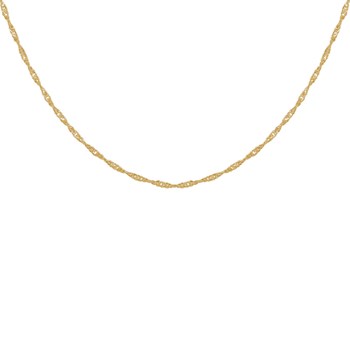 Gold-plated Chain Singapore 2mm Mesh