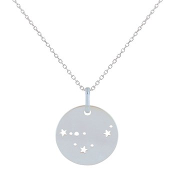 Collier Argent 925 Zodiaque Constellation Capricorne - taille 40 cm