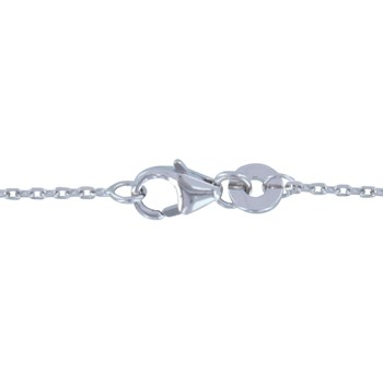 Collier Argent 925 Rhodié et Billes Simple
