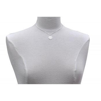 Collier Arabesque Ronde Argent 925 - taille 40 cm