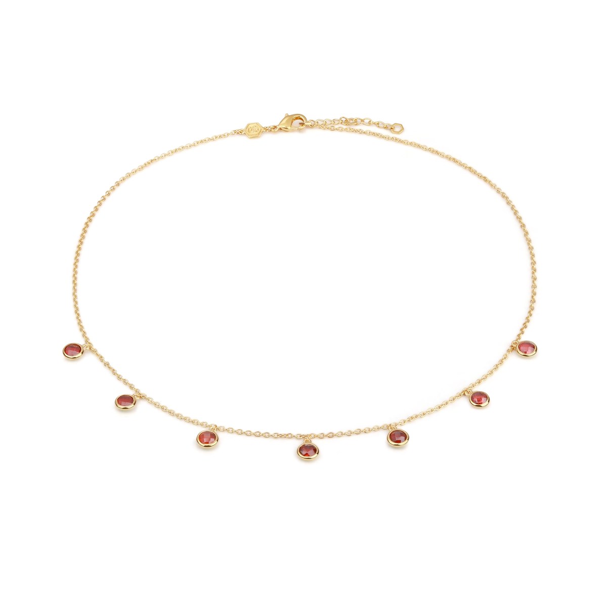 Collier Gemia en pierres Grenat