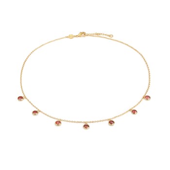 Collier Gemia en pierres Grenat