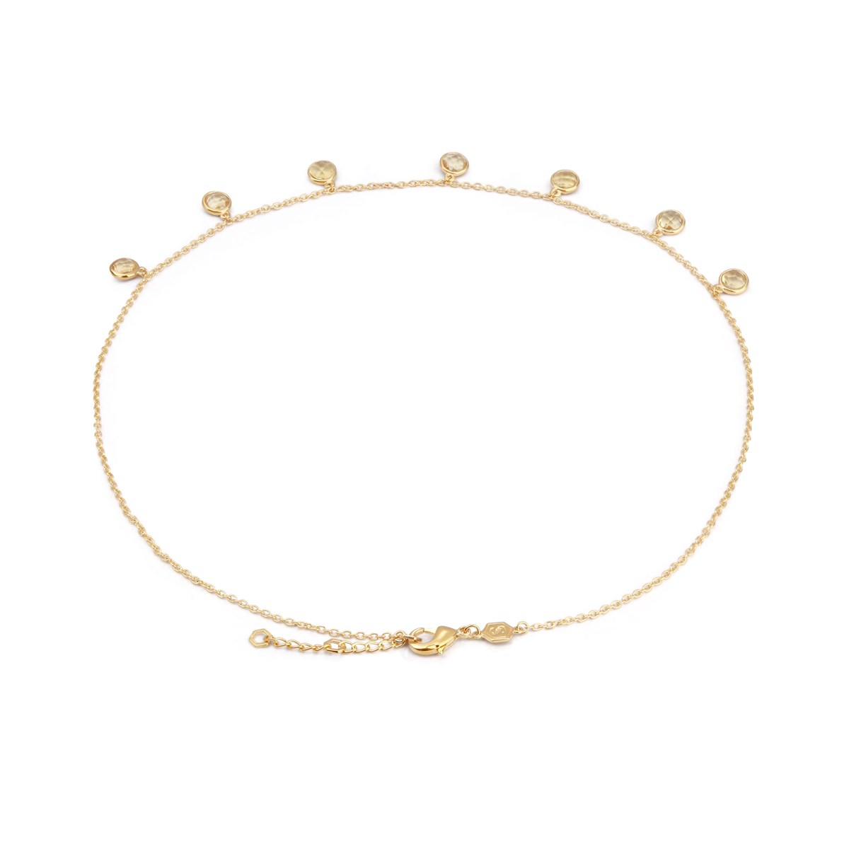 Collier Gemia en pierres Citrine - vue 2