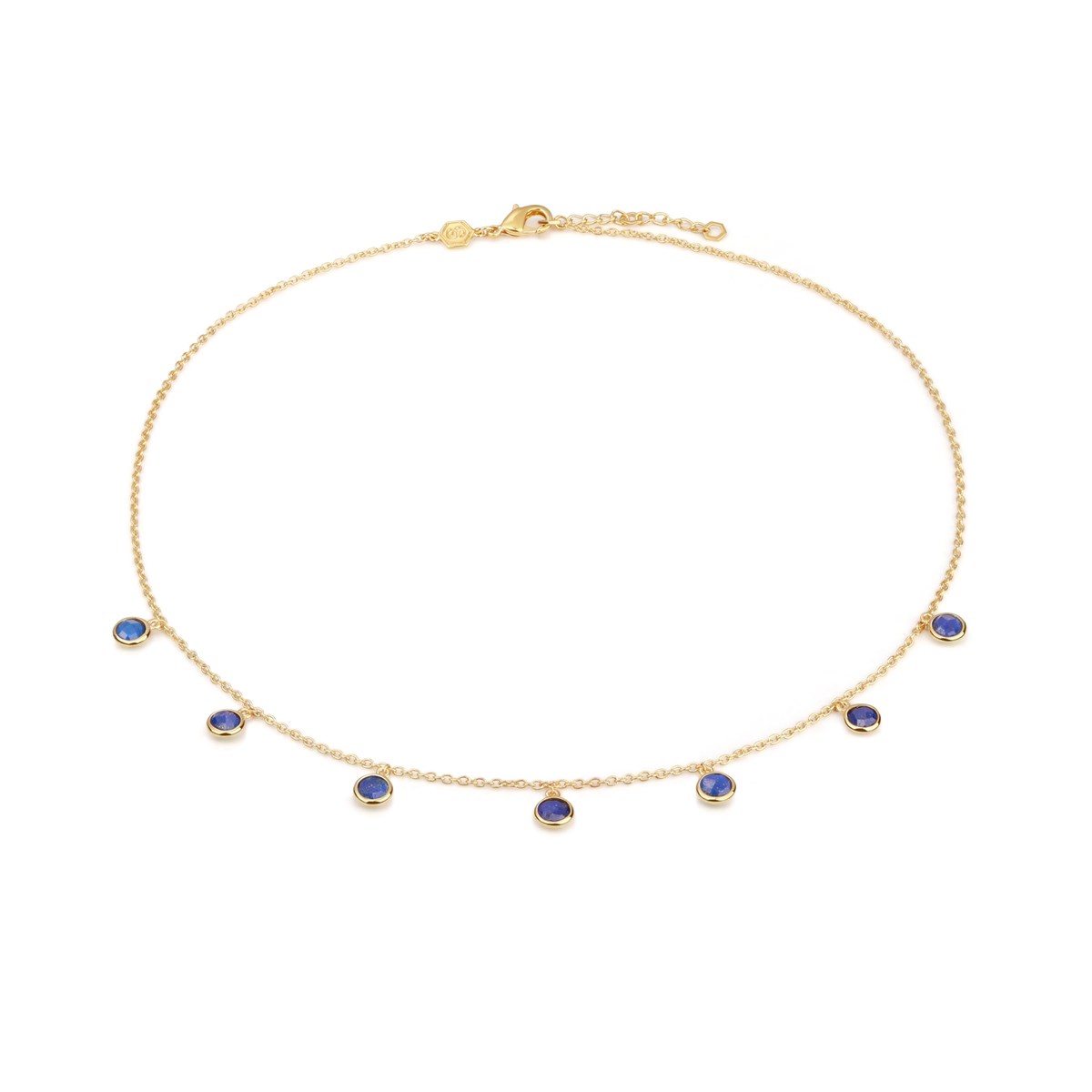 Collier Gemia en pierres Lapis-lazuli