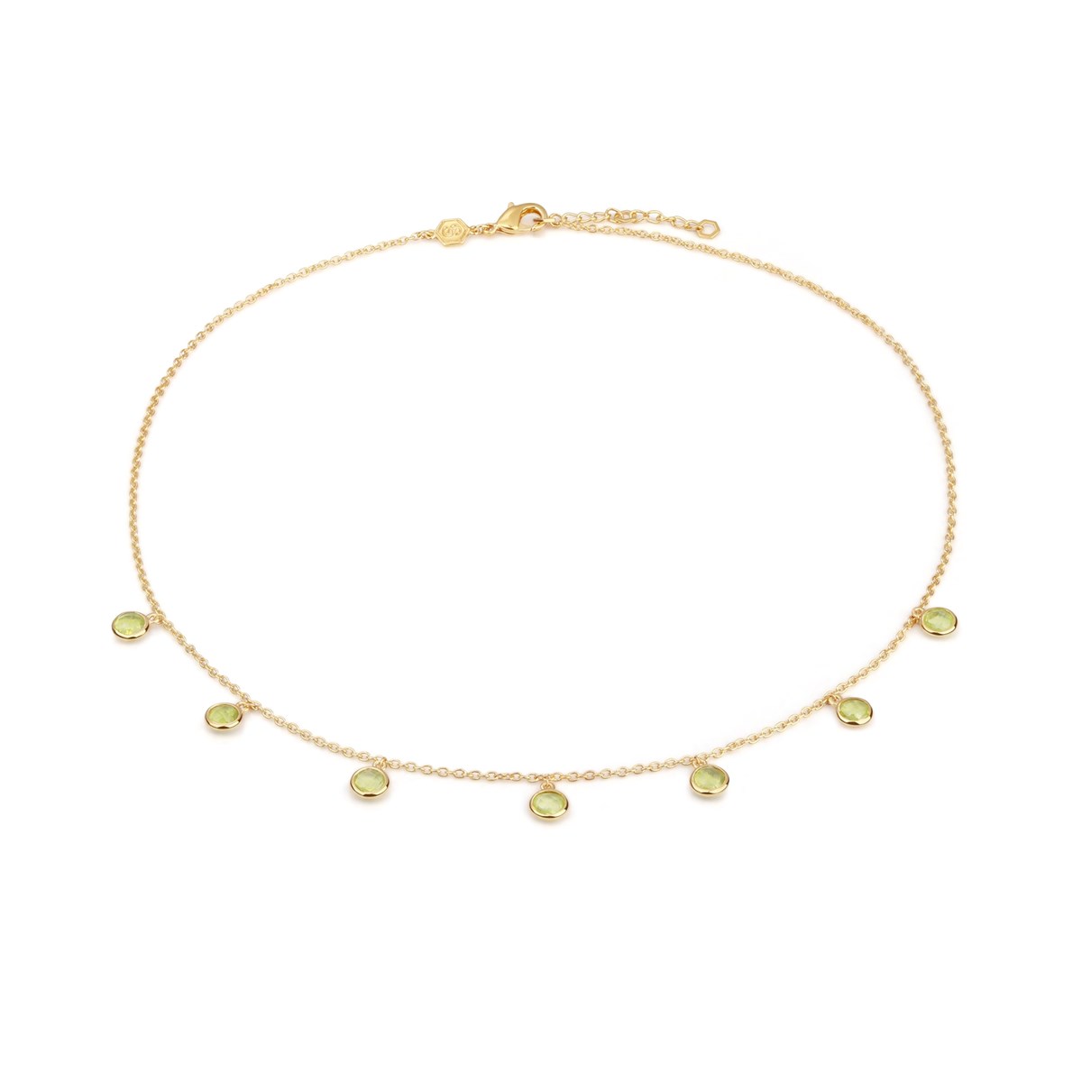 Collier Gemia en pierres Péridot