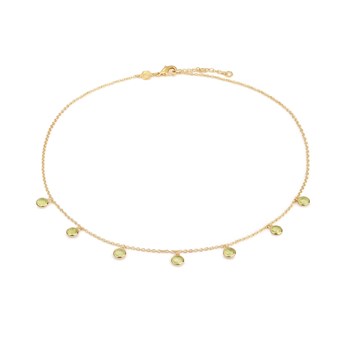 Collier Gemia en pierres Péridot