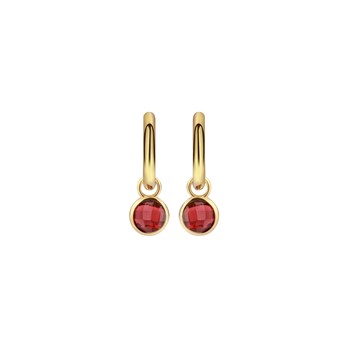 Boucles d'oreilles Gemia en pierres Grenat