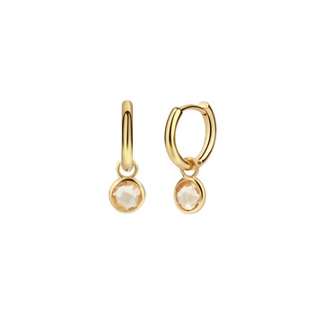 Boucles d'oreilles Gemia en pierres Citrine