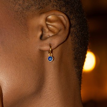 Boucles d'oreilles Gemia en pierres Lapis-lazuli