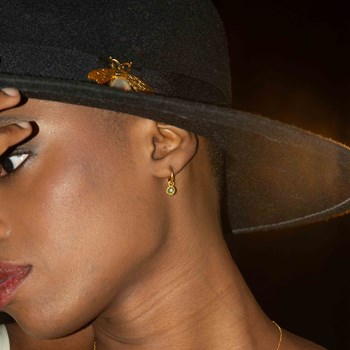 Boucles d'oreilles Gemia en pierres Péridot