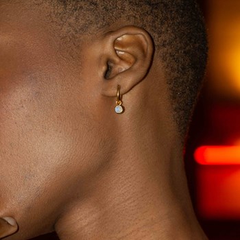 Boucles d'oreilles Gemia en Pierres de lune