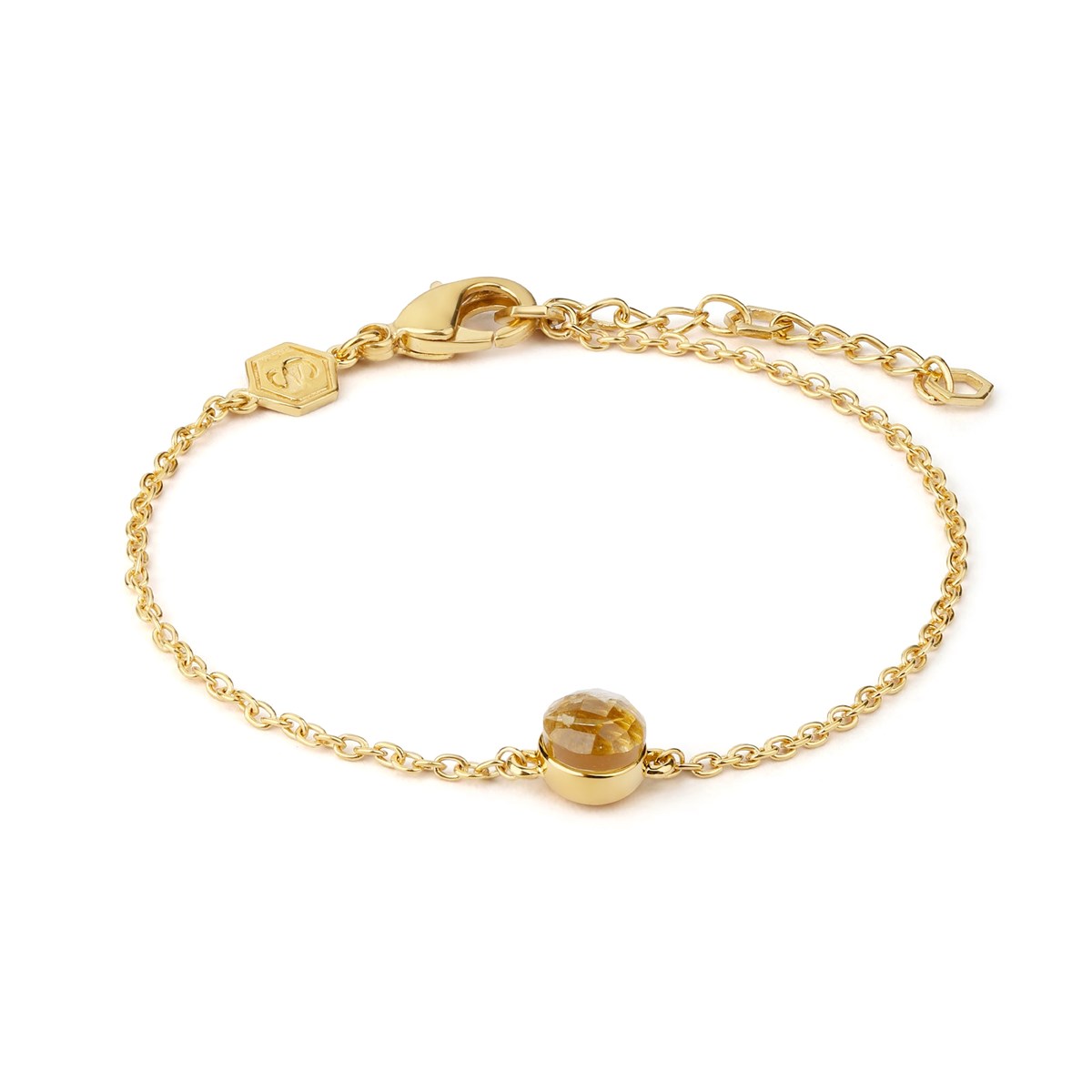 Bracelet Aurora en pierre Citrine