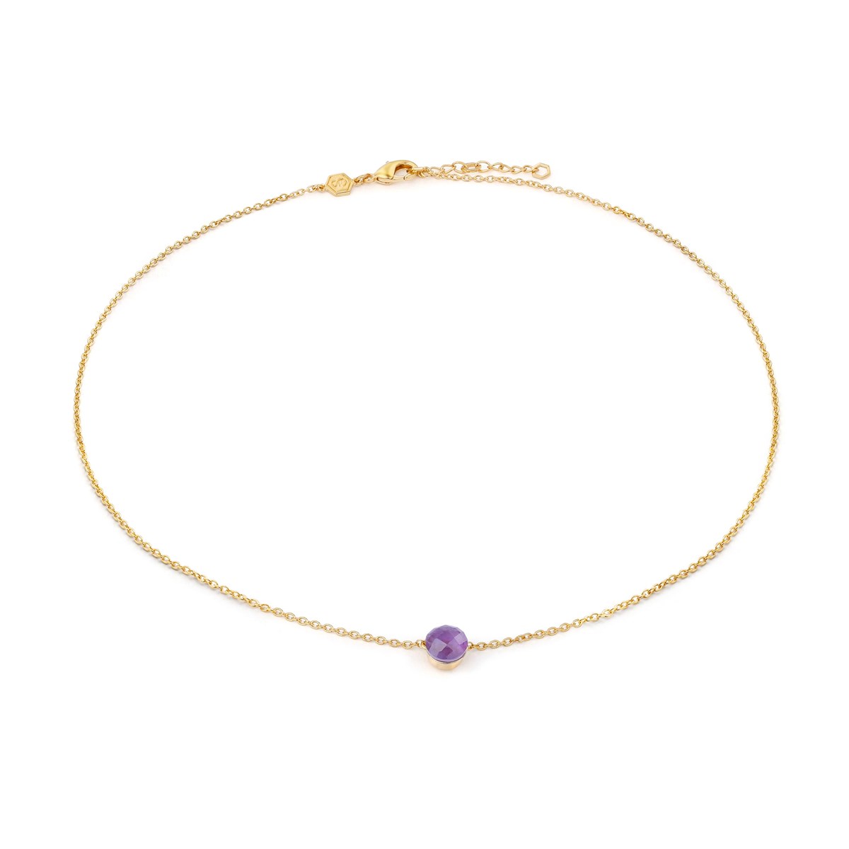 Collier Aurora en pierre Améthyste