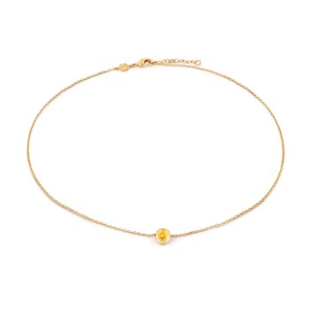 Collier Aurora en pierre Citrine