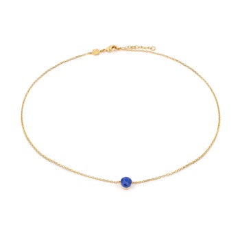 Collier Aurora en pierre Lapis-lazuli