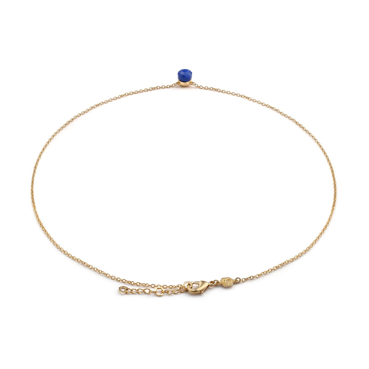 Collier Aurora en pierre Lapis-lazuli - vue 2