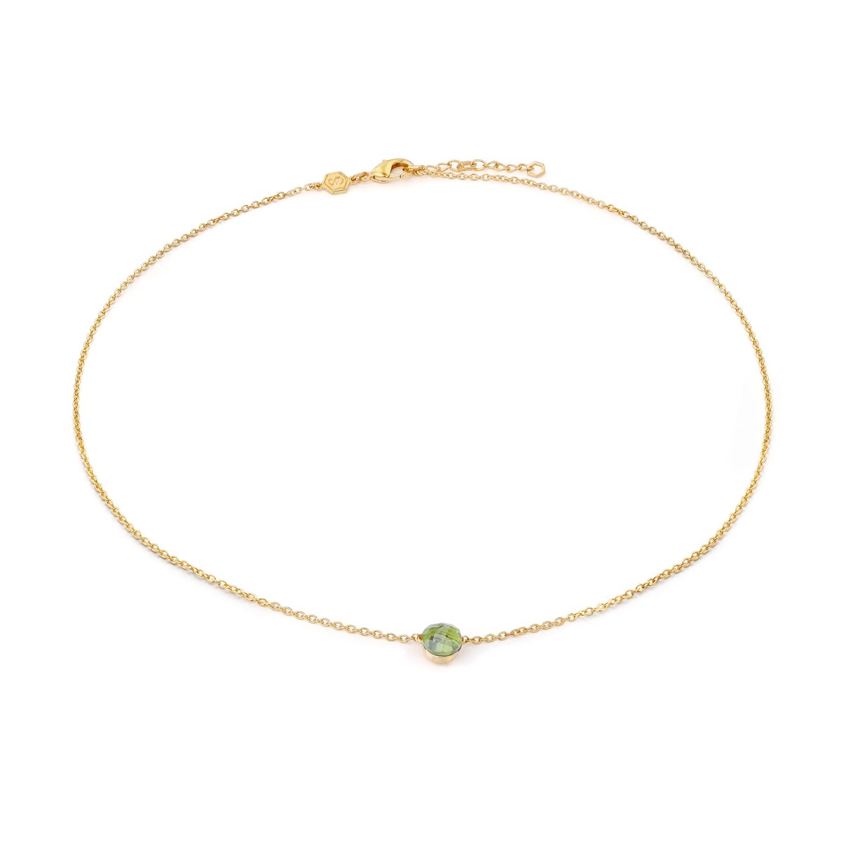 Collier Aurora en pierre Péridot