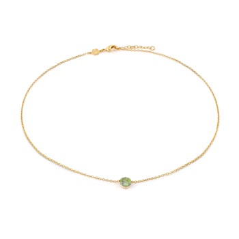 Collier Aurora en pierre Péridot