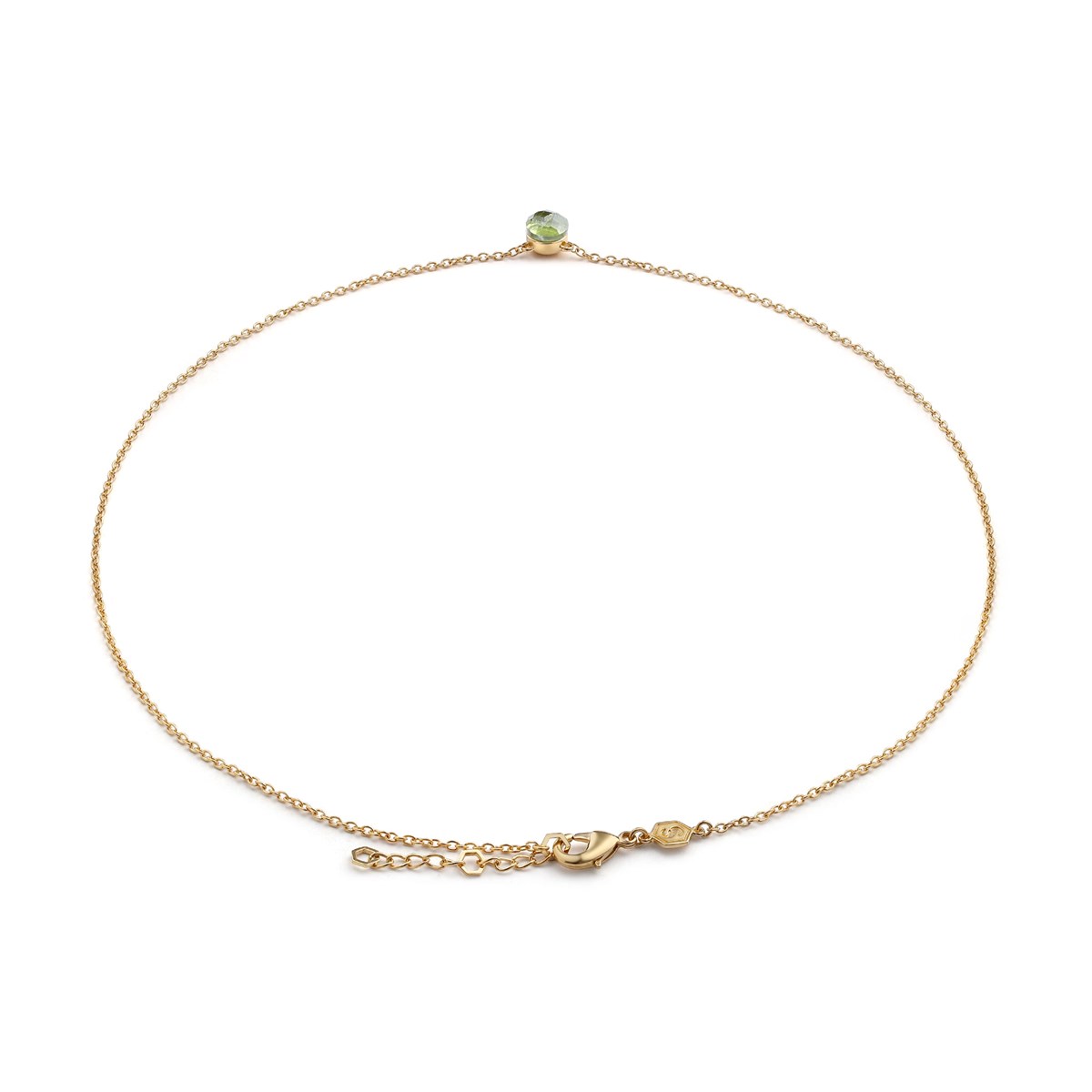 Collier Aurora en pierre Péridot - vue 2