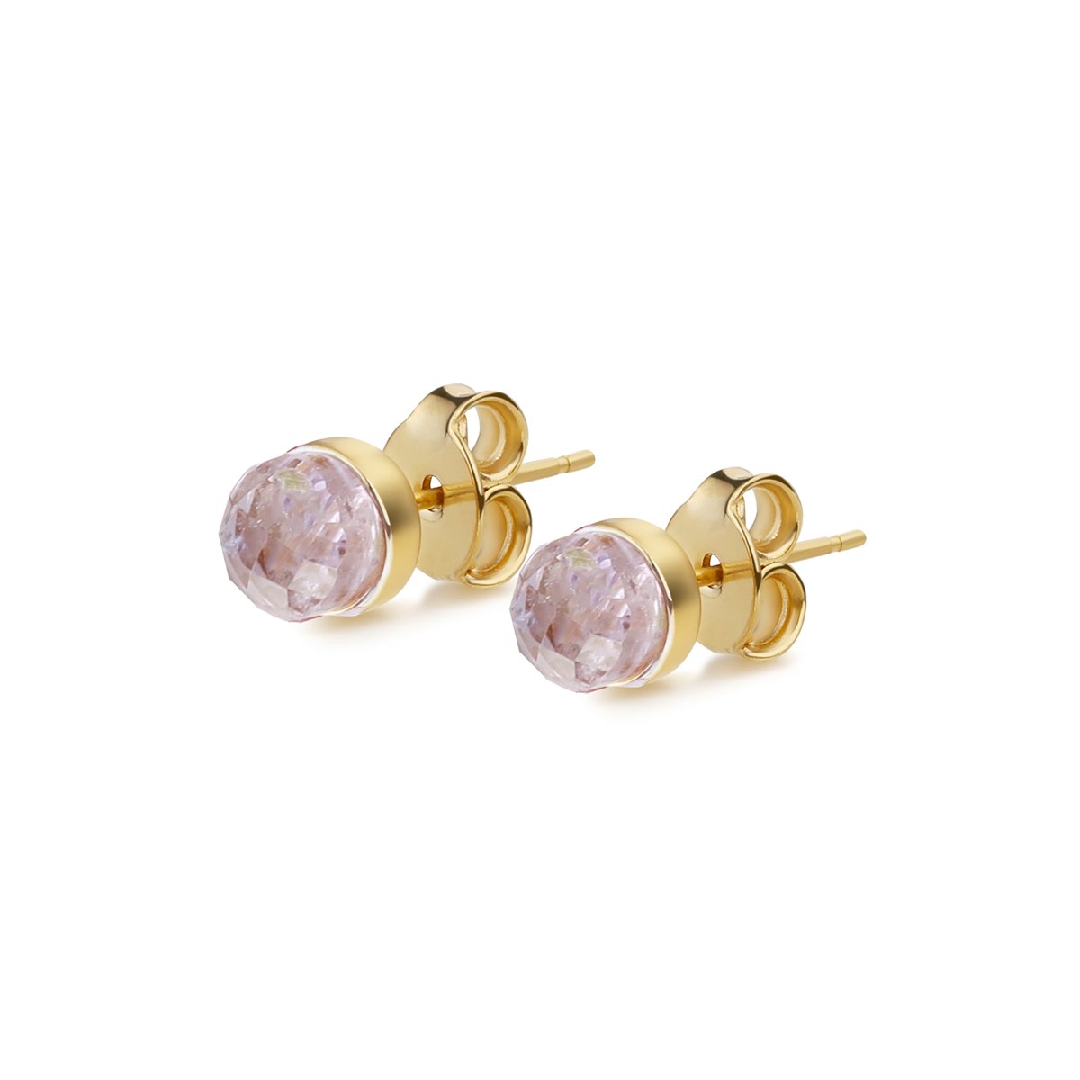 Boucles d'oreilles Aurora en pierres Améthyste