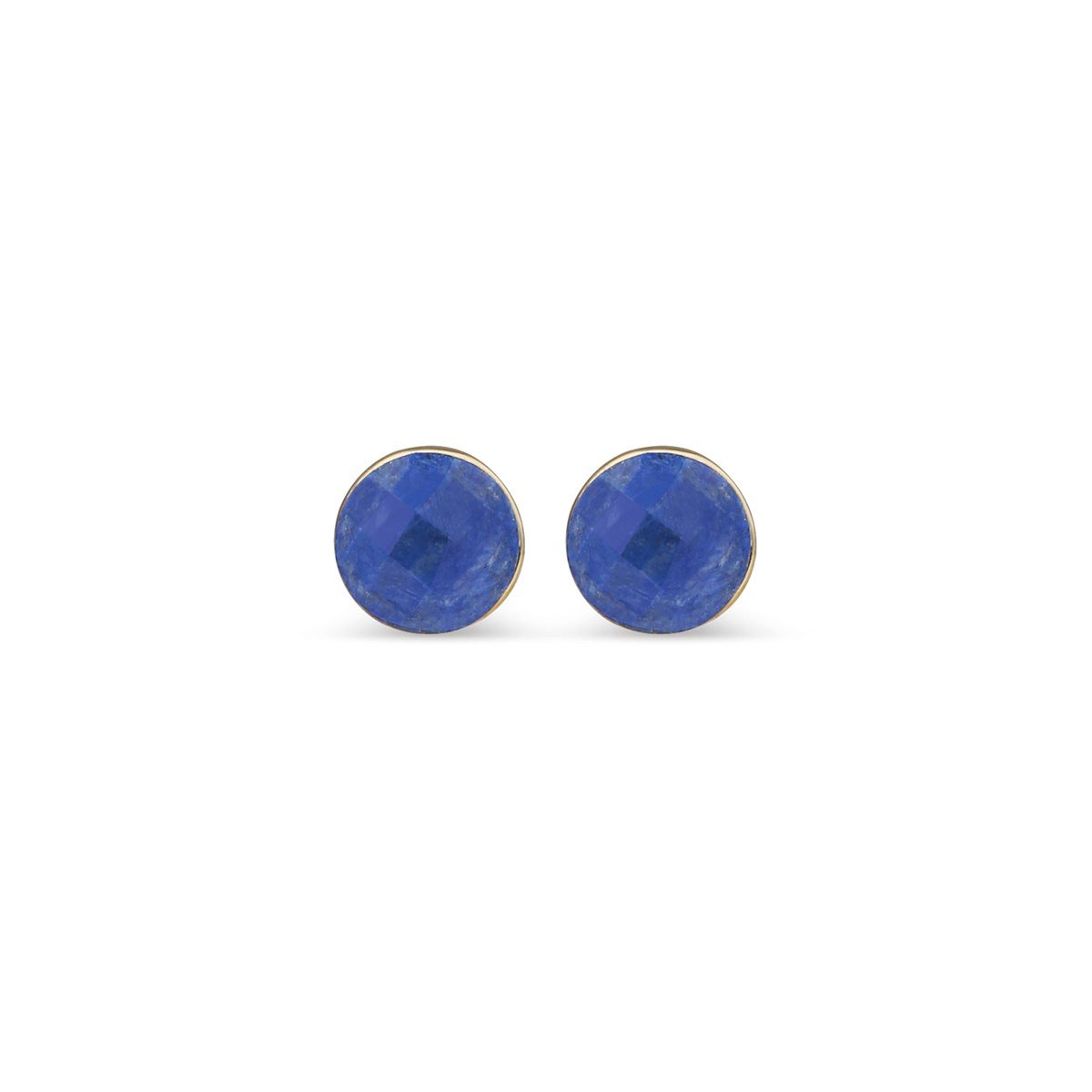 Boucles d'oreilles Aurora en pierres Lapis-lazuli - vue 2