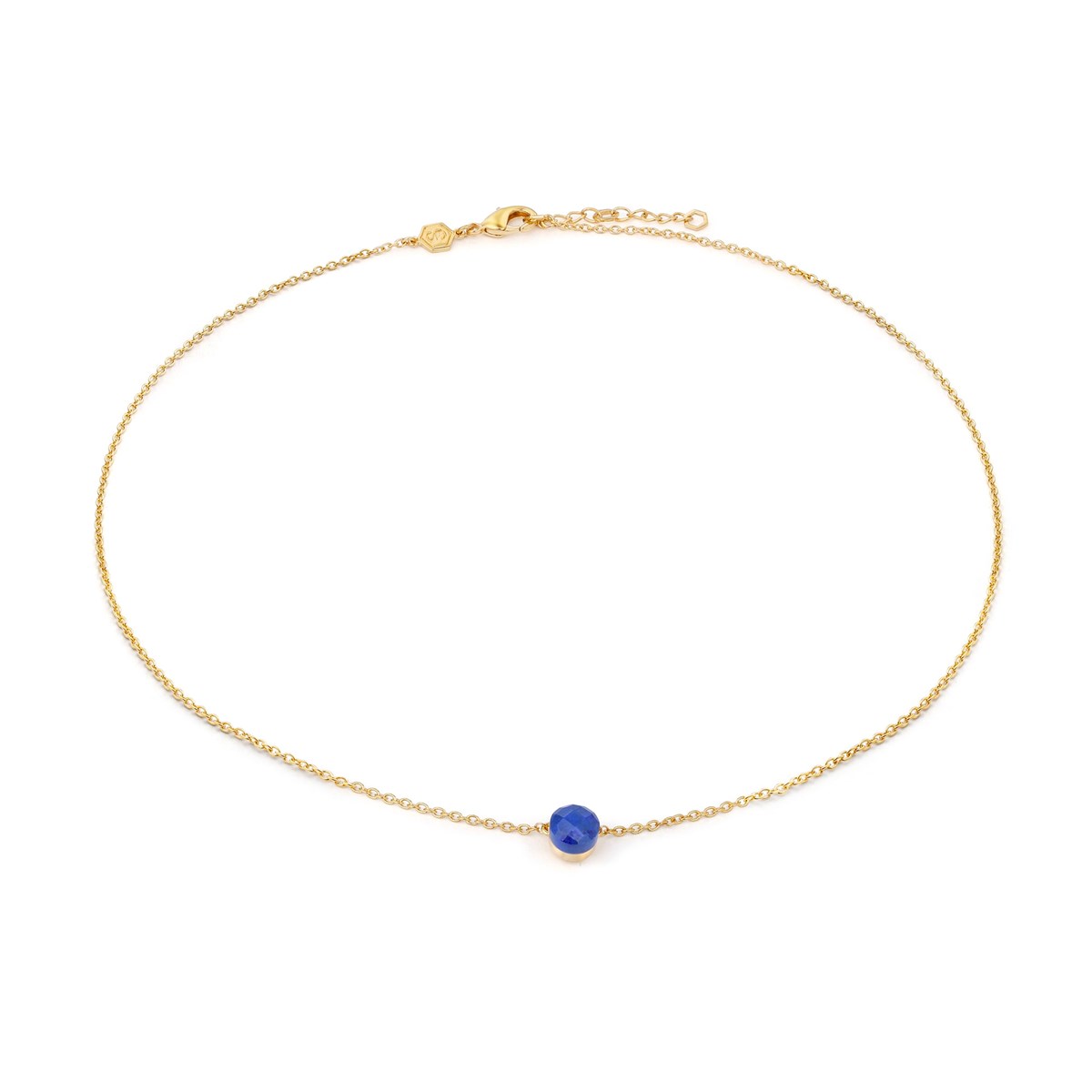 Collier, bracelet et boucles d'oreilles Aurora en pierres Lapis-lazuli - vue 3
