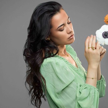 Bague Aurora en pierre Péridot