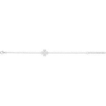Bracelet en Argent avec oxyde de zirconium blanc