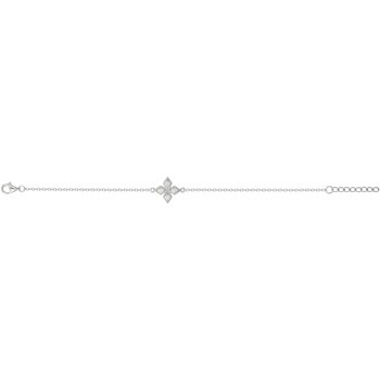 Bracelet en Argent avec oxyde de zirconium blanc
