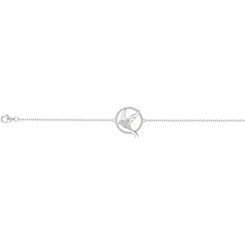 Bracelet en Argent avec oxyde de zirconium blanc