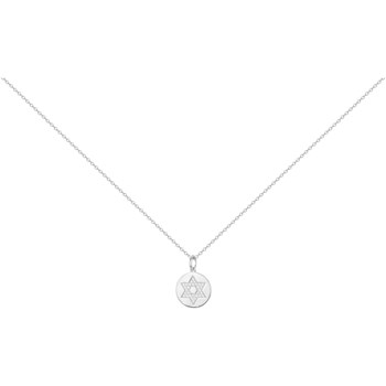 Collier en Argent avec oxyde de zirconium blanc