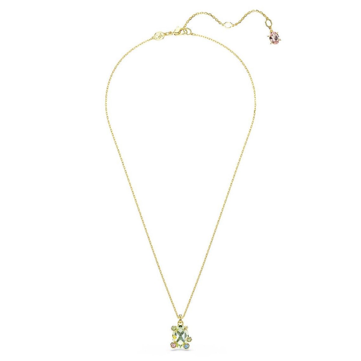 Collier Swarovski Gema multicolore - vue 3