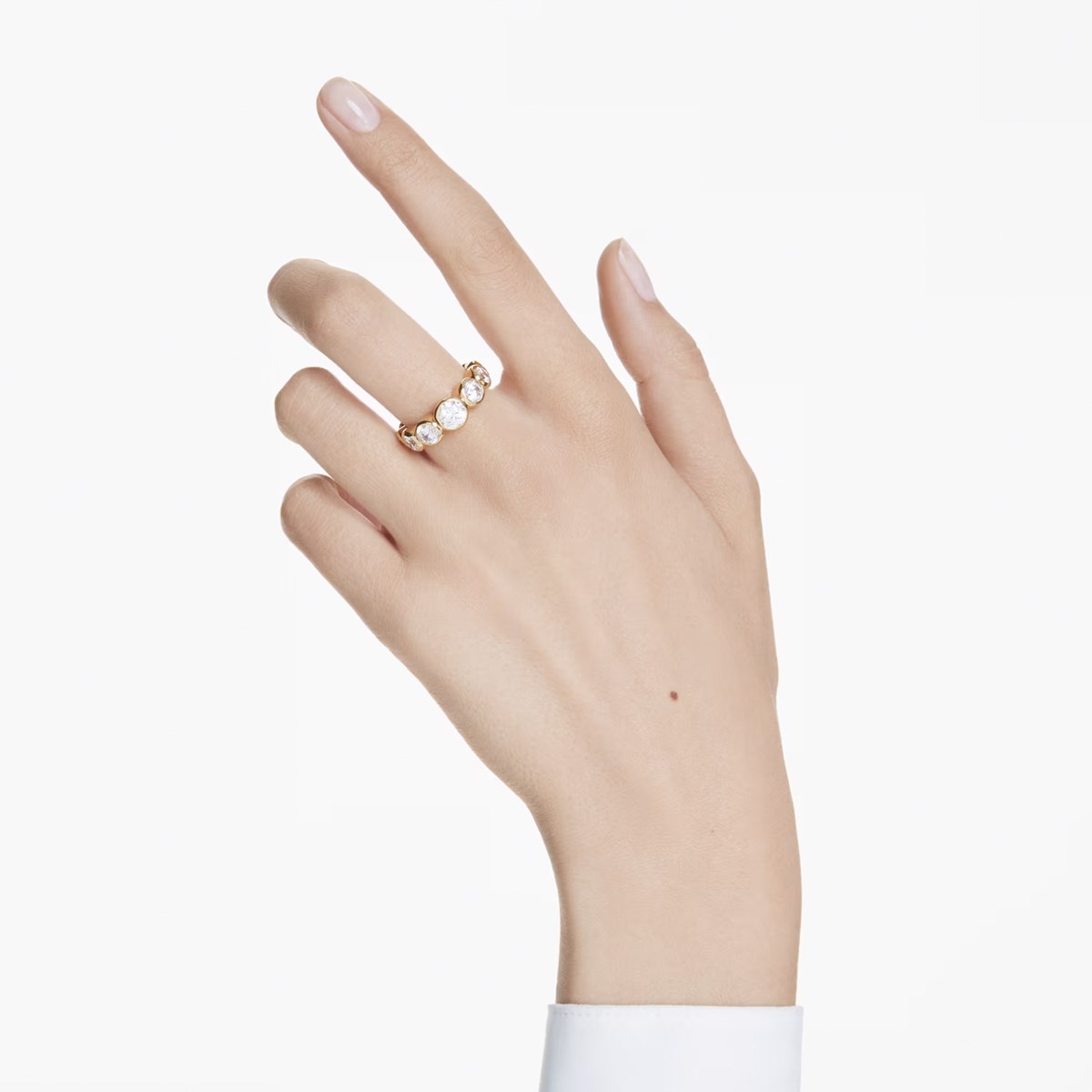 Bague Swarovski Imber doré T58 - vue 2
