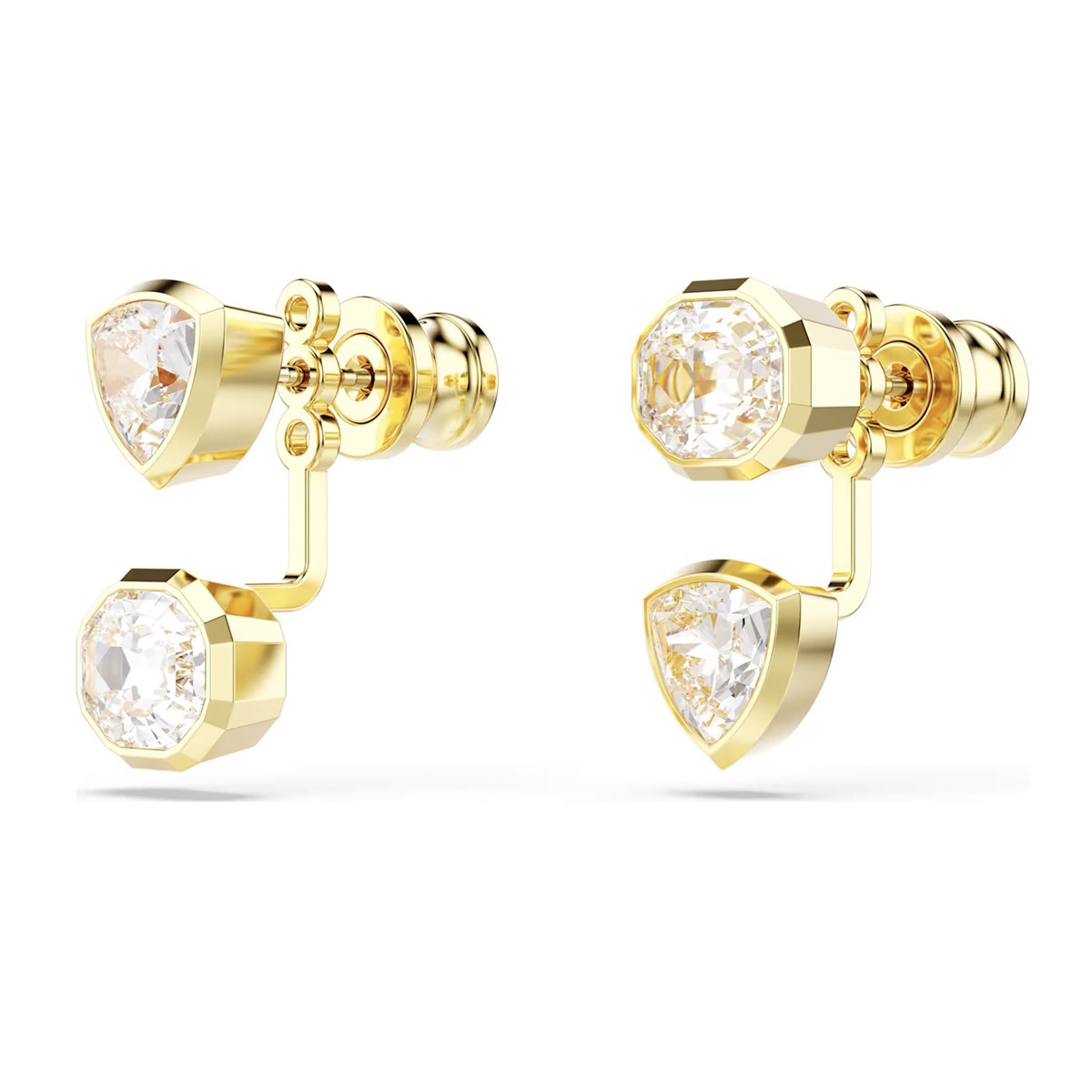 Boucles d'oreilles Swarovski Imber transformables - vue 4