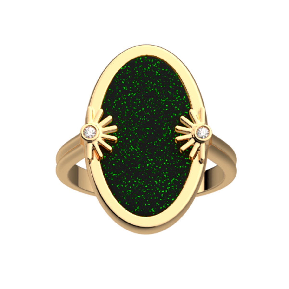 Bague ajustable Les Georgettes Météore laiton doré
Collection Les Cadettes