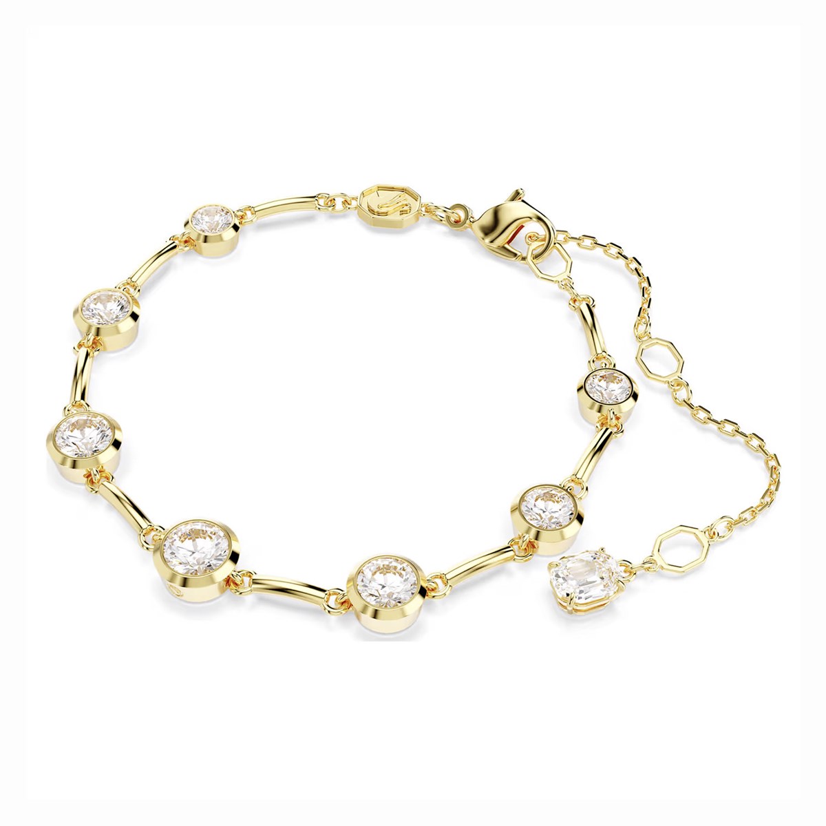 Bracelet Swarovski Tennis Imber doré - vue 3