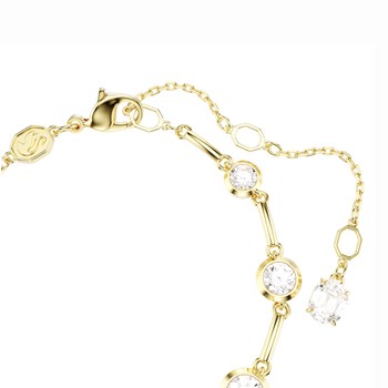 Bracelet Swarovski Tennis Imber doré