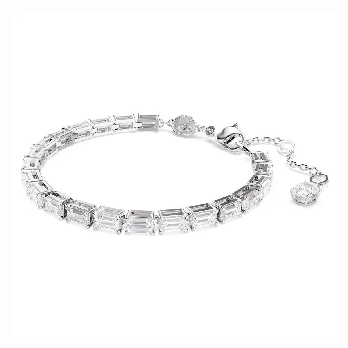 Bracelet Swarovski Tennis Matrix taille octogone - vue 3