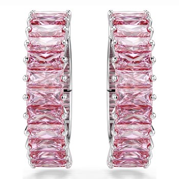 Manchettes d'oreilles Swarovski Matrix roses
