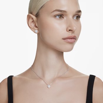 Pendentif Ariana Grande x Swarovski Angelic
coeur argenté