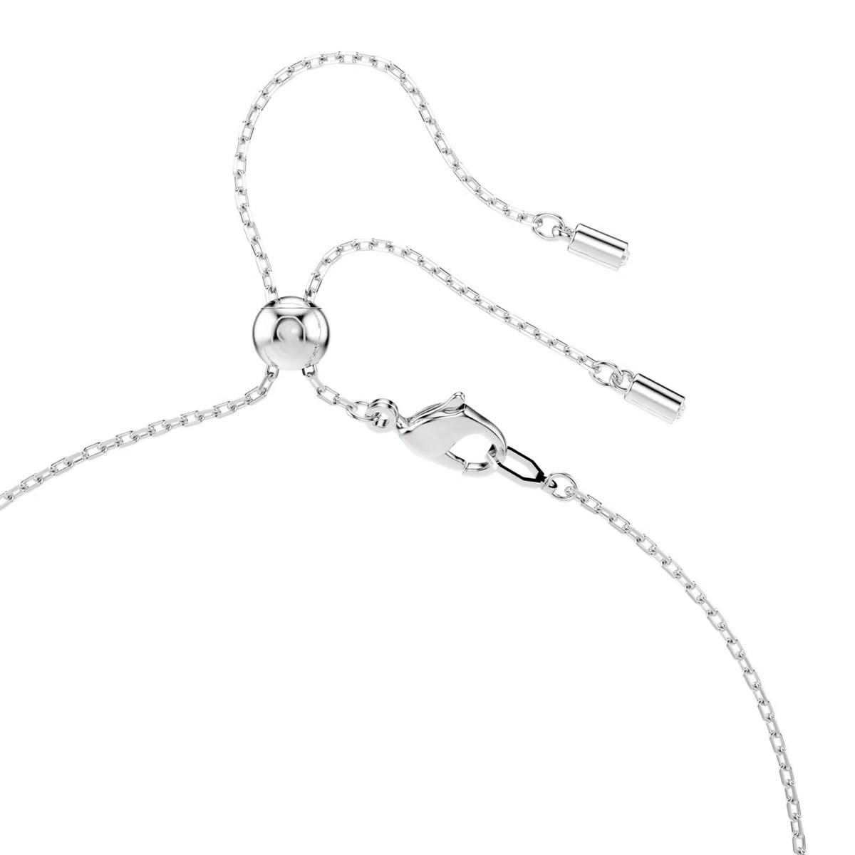Collier en Y Ariana Grande x Swarovski coeur
perles de cristal - vue 4