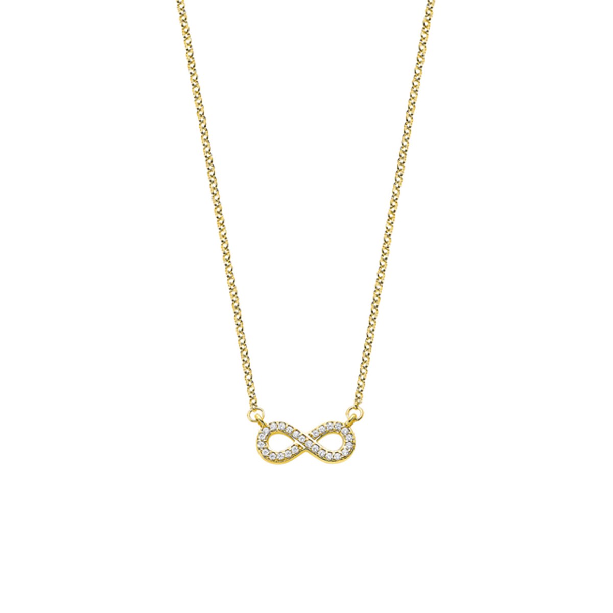 Collier Lotus Silver Infini argent doré