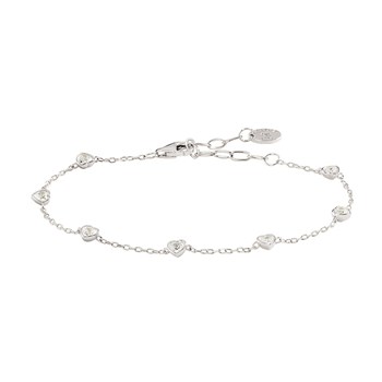 Bracelet Agatha Adorée coeurs en oxydes