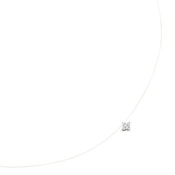 Collier Agatha Beloved fil magique argent rhodié