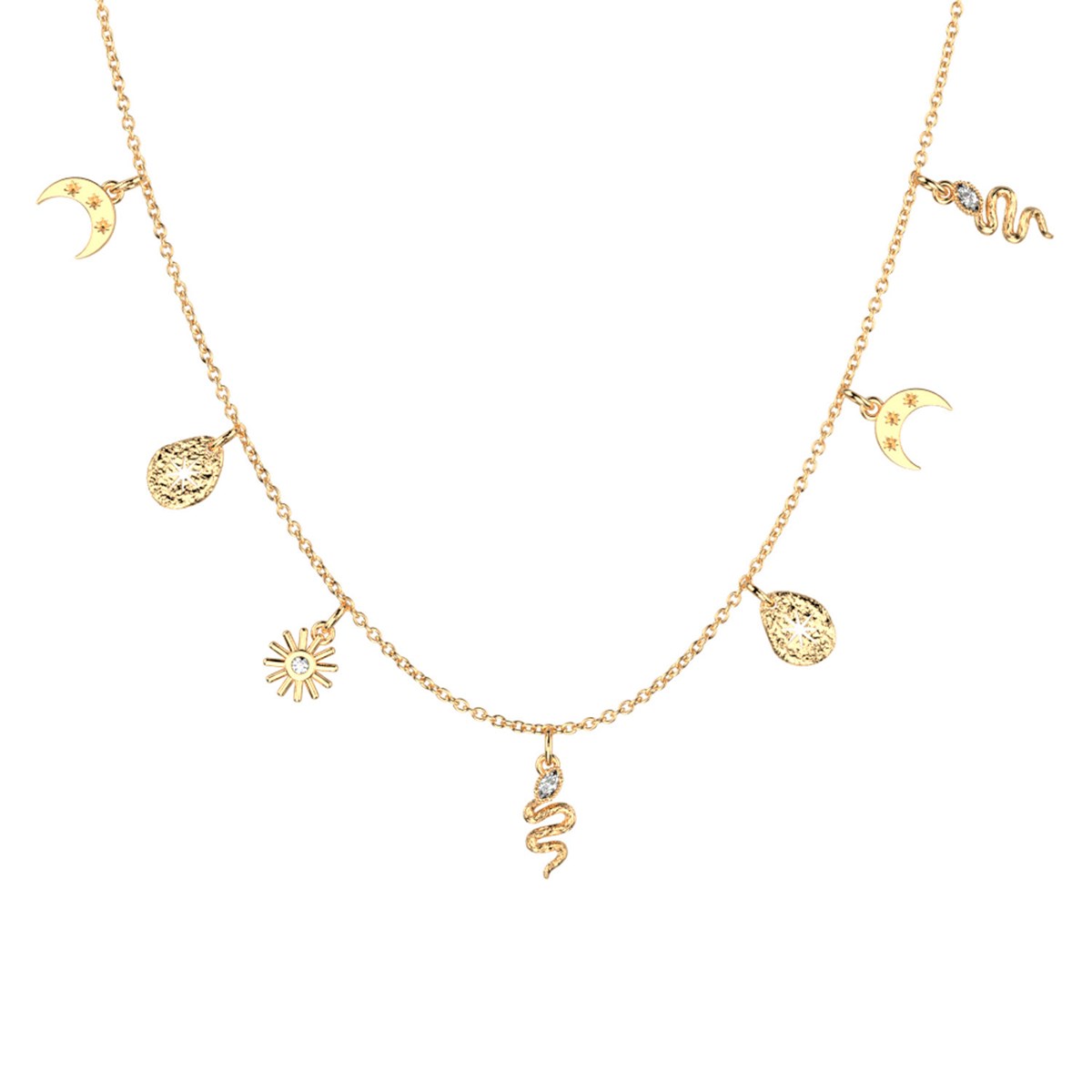 Collier Les Georgettes doré pampiles mystiques
Collection Les Cadettes