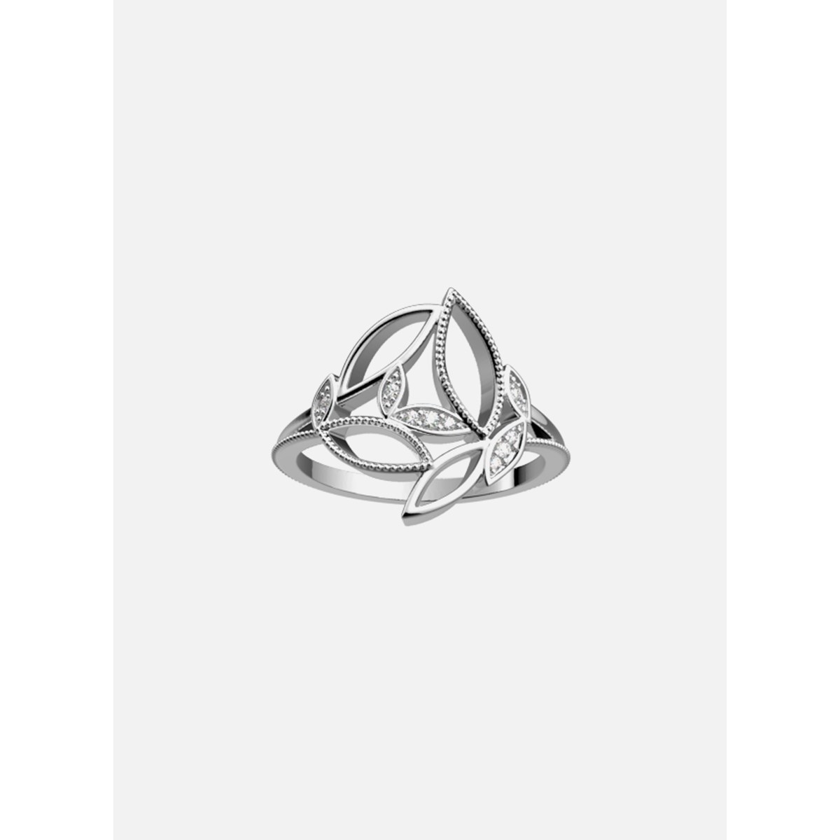 Bague Les Georgettes Arbre de vie argentée
Collection Les Précieuses - vue 3