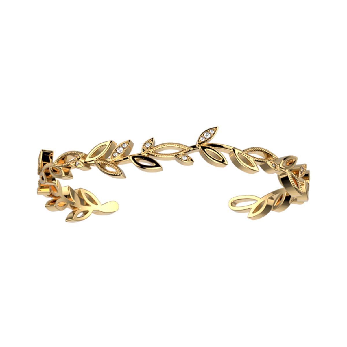 Bracelet jonc Les Georgettes Arbre de vie doré
Collection Les Précieuses