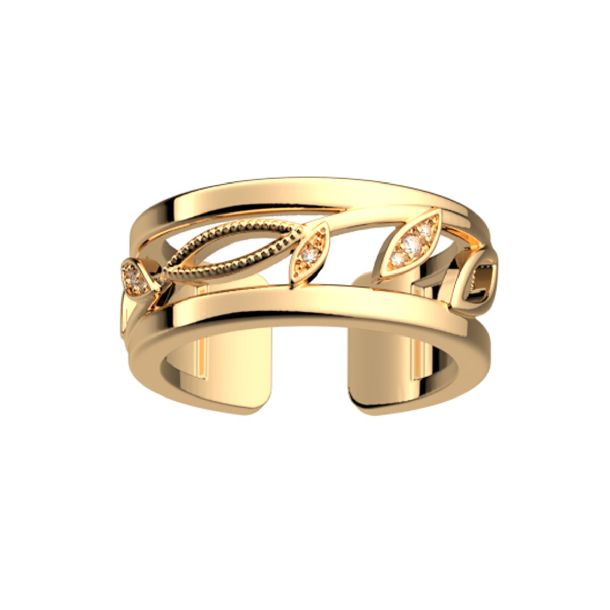 Bague Les Georgettes Arbre de vie dorée 8mm
Collection Les Précieuses - vue 3