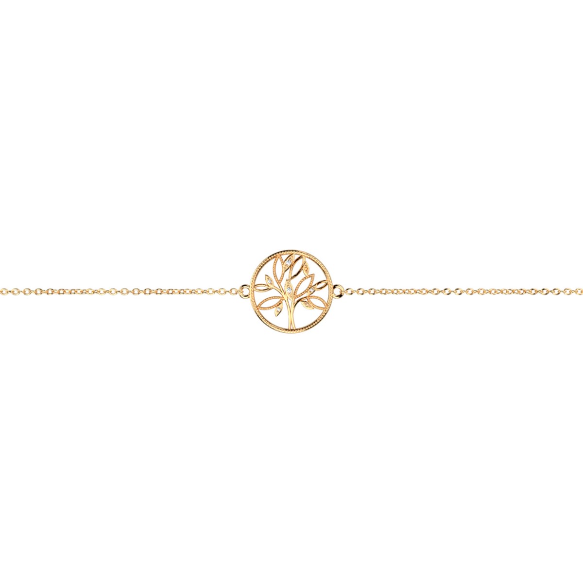 Bracelet Les Georgettes Arbre de vie doré
Collection Les Intemporels
